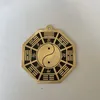 Pure Copper Bagua Mirror Feng Shui Yinyang Tai Chi Pakua Copper Mirror Exorcise Evil Crafts Ornament Home Wall. Dekorationer 240127