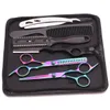 Hairdressing Scissors 6 Japan Stainless Hair Cutting Thinning Shears Barber Shop Haircut Set Styling Tool Drop 240126