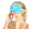 Maschera per gli occhi per dormire con perle di gel riutilizzabili di ghiaccio Terapia del freddo Cura degli occhi Rilassante Allevia la fatica Copertura Benda per gli occhi per il sonno per il viso 240127