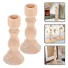 Candle Holders 2pcs Rustic Holder Tealight Stick Wedding Centerpieces