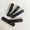 Nail Art Kits 10 Pcs Black File Manicure Set Pedicure Kit Disposable El Tool Wood Cuticle