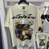 Hellstar T-Shirt Erkek Kadın Tasarımcıları Kısa Kollu Moda Tees Sokak Mektubu Baskı Hip Hop Üstleri Tişörtler Yaz Hellstars Giysileri 1961