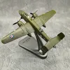 Diecast Metal B25 Düzlem Model Oyuncak 1/144 Ölçekli USAF B-25 Bomber Fighter Uçak Uçak Modeli Koleksiyonlar İçin Oyuncak 240119