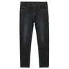 Plus storlek 42 44 48 50 Klassiska mäns lösa raka svarta blå jeans stretch affärer casual byxor manliga märke byxor 240127