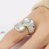 Cluster Rings S925 Silver Color Moonstone Ring for Women Hip Hop Anillos Gemstone Bizuteria Engagement Pure Jewelry Box