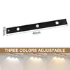 Night Lights Ultra Thin LED Light 20/30/40/60CM Cabinet Lamp PIR Motion Sensor Wireless USB Rechargeable Kitchen Lighting