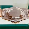 Markenwelt 2024 Uhr Beste BP Fabrikversion II Uhr 40 mm Schwarz ohne Markierungen Zifferblatt Roségold 126715CHNR Automatikuhr 2 Jahre Garantie HERRENUHR