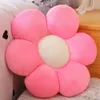 Geborenes Baby Mädchen Kinder Playmate Kissen Lebensechte blumenförmige Matte Plüschtiere Gefüllte weiche Pflanzenblumen Plüschkissen 240119