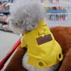 Vêtements de chien Tenues de printemps Denims Manteau Vêtements avec anneau de boucle pour petits chiens Chiots Costume de jeans de couleur pour animaux de compagnie