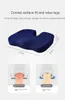 Office Chair Cushion Support Waist Back Pillow Car Seat Hip Massage Pad Sets Orthopedic Pillow Memory Foam 240129