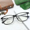 Sunglasses Frames Optical Eye Glasses Frame Ultralight Square Prescription Eyeglasses Plastic Titanium TR90 Clear Lens For Men Women