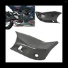 Decoratore protettivo per coperchio del tubo di scarico in vera fibra di carbonio per moto per Ninja ZX25R 2024-2024