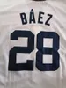 2024 Custom S-4xl Baseball Jersey 28 Javier Baez 24 Miguel Cabrera Jonathan Schoop 8 Робби Гроссман Нико Гудрум Детройт Тигр Акил Бадду