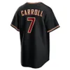 Custom S-4XL 51 Johnson 40 Bumgarner 7 Carroll 53 Walker 38 Baragar 20 Gonzalez Männer Frauen Jugend Diamondbacks Baseball-Trikot