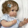 55 سم تولد دمى ماججي مصنوعة يدويًا مثل الصورة المولودة تودلر للفتاة LifeLike 3D Skin Venis Painted Rooted Rootible Art Doll 240131