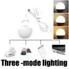 Taşınabilir Fenerler USB ampul LED Işık Kampı 5V küçük kitap lambaları Anahtar düğmesi ev acil durum gece lambası için