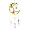 Decorações de jardim luz captura vento carrilhão estrela lua coração redondo arco-íris fabricante ornamento criativo sun catcher decoração casa