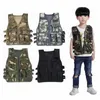 Jachtjassen Kinderen Volwassen Tactisch Vest CS Spel Borst Rig Plate Carrier Camouflage Militaire Training Combat
