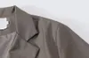 Vestes pour femmes 2024 Automne Veste Blazer Casual Style coréen Collier à manches longues Cardigan Bureau Dames Vêtements d'extérieur Tops élégants