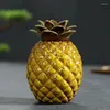 Opslagflessen Fruit Ananas Theeblikje Met Hoge Esthetische Waarde Verzegeld Huishoudelijk Gepersonaliseerde Ceremonie Decoratie Cadeau