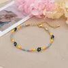 Link Bracelets Go2BoHo Fashion Jewelry Daisy Flower Bracelet Multicolor Miyuki Beaded Lobster Chain Handmade For Women Jewellery