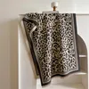 Écharpes d'hiver écharpe femmes doux cachemire chaud Pashmina imprimé léopard enveloppes épais châle Bufandas gland étoles Hijabs 180x65 cm