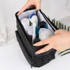 Sacs à cosmétiques pour hommes et femmes, sac de maquillage suspendu, organisateur de voyage Oxford pour les nécessités, étui de lavage de toilette