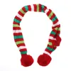 Dog Apparel Christmas Scarf For Cat And Bottle Gift Decoration Party Favor Supplies Size XS
