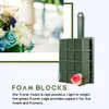 Dekorativa blommor beau -floral leverans online - stor blommor burhållare med blommor skum för färska blommor. (Pack med 1)