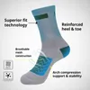 Sports Socks Santic Cycling Outdoor MTB Bike Breathable Comfortable Sweat Absorbent Wear-Resistant Unisex