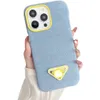 P Designer Fashion Phone Case para mulheres iPhone 14 13 12 11 Pro Max X Xs Xr Plus Casual Denim