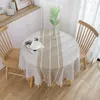 Table Cloth Art Round Fabric Rectangle Circle