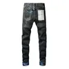 Damesbroek Purple Brand Jeans American High Street Heavy Industries Handmade Black Oil Paint 9051 2024 Mode -trend kwaliteit