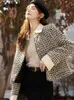 MISHOW Chaqueta de Tweed de mezcla de lana para mujer, chaquetas recortadas de moda Vintage de lujo de alta calidad, prendas de vestir para mujer de oficina MXC59W0200 240123