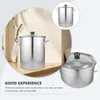 Double Boilers Kitchen Pots Offers Soup Cooking Bucket Stainless Steel Stockpot Storage