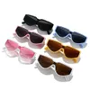 occhiali da sole Kufang's New Millennium Future Technology Sensation Occhiali da sole, occhiali sportivi da ciclismo, occhiali da sole monopezzo da donna