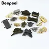 4st Deepeel Metal Bag Lock Buckles Colored Twist Twist Locks påsar Clre Purse Decor Clasp Diy Sewing Hardware Accessory 240126