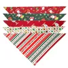 Hondenkleding Kerstmis Driehoek Huisdier Kwijl Handdoek Katoen Kat Sjaal Slab Decoraties