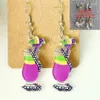 Dangle Earrings 1 Pair Of Acrylic For Carnival Drinks Glasses Water Droplets Love Flame Party Valentine's Day Gift