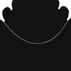 Chaînes Fnixtar 20 pièces en acier inoxydable croix chaîne colliers Couple mousqueton collier bijoux à bricoler soi-même faisant des accessoires