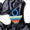 Dangle Earrings YD&YDBZ Gothic Rubber Colorful Layered Handmade Fashion Glamour Pendants Women's Party Clothing Accessories