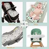 Baby Stroller Seat Cushion Kids Pushchair Car Cart High Chair Seat Trolley Soft Mattress Baby Stroller Cushion Pad Accessories 240130