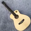 Guitare acoustique 6 cordes en bois d'érable, touche en ébène, Multiplication, logo, personnalisation, livraison gratuite