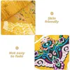 Bandanas Retro Ethnic Headband Decorative Hair Bandana Scarf Headscarf For Women Vintage Accessories Ties Fashion