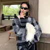 Abendtaschen Frauen Y2k Flauschige Umhängetasche Designer Koreanische Mode Niedliche Pelzige Umhängetasche Für Mädchen Übergroße Kunstpelz Handtasche