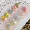 Nail Art Decorations 4 Boxes Holographic Decoration Heart Mixed Star Nails Accessories Flowers Drill Sequins Transparent Floral Ornaments