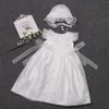 Girl Dresses 0-24 Month Wedding Lovely Princess Vestido Born Toddler Baby Girls Clothes Ivory Lace Baptism Dress Party OBF228413