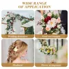 Decorative Flowers 50Pcs Artificial Chrysanthemum White Hydrangea Bridal Wedding Decoration Floral Table Centerpieces