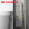 Engångs toalettborste svamp väggmonterad badrum hörn tvätt med tvättmedel huvudbyte rengöringsverktyg 240118
