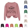 Blouses pour femmes Mode Casual Lettre Sweat à capuche Femmes Junior Outfit Ajusté Pull Pull Baseball